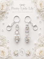 Pretty Little Lily Handmade Jeweled Beaded Keyring