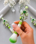 Handmade Beaded Makeup Brushes