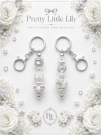 Pretty Little Lily Handmade Jeweled Beaded Keyring