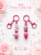 Pretty Little Lily Handmade Jeweled Beaded Keyring