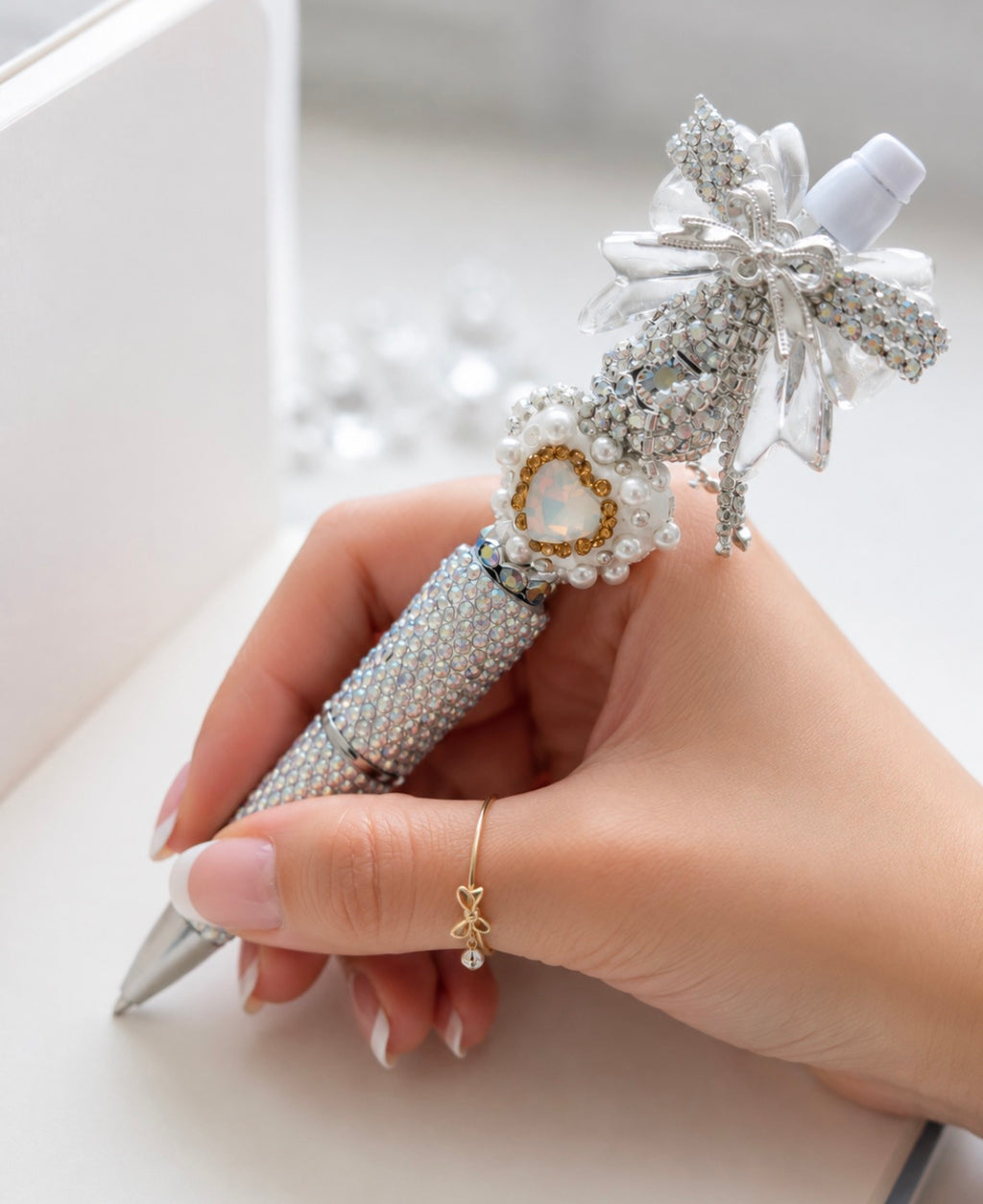 Handmade Jeweled Beaded Pen