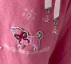 Victoria’s Secret PINK REIMAGINED Swarovski Doggie Joggers – Medium
