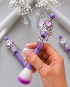 Handmade Beaded Makeup Brushes