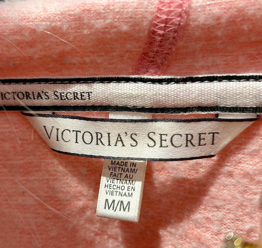 Victoria’s Secret ANGEL Hoodie REIMAGINED with Swarovski Crystal Wings – Medium 🪽✨