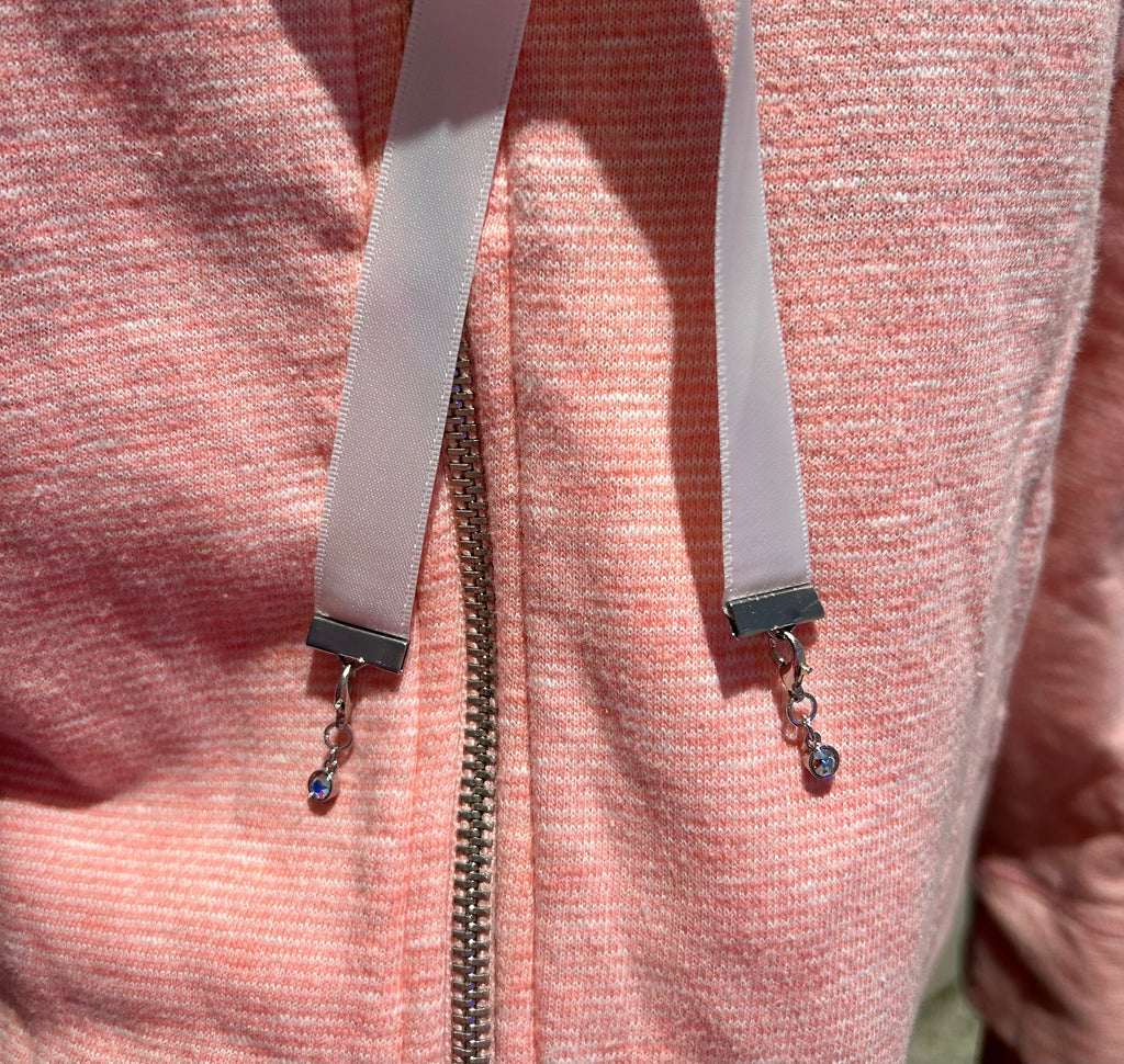 Victoria’s Secret ANGEL Hoodie REIMAGINED with Swarovski Crystal Wings – Medium 🪽✨