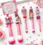 Handmade Beaded Makeup Brushes