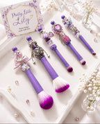 Handmade Beaded Makeup Brushes