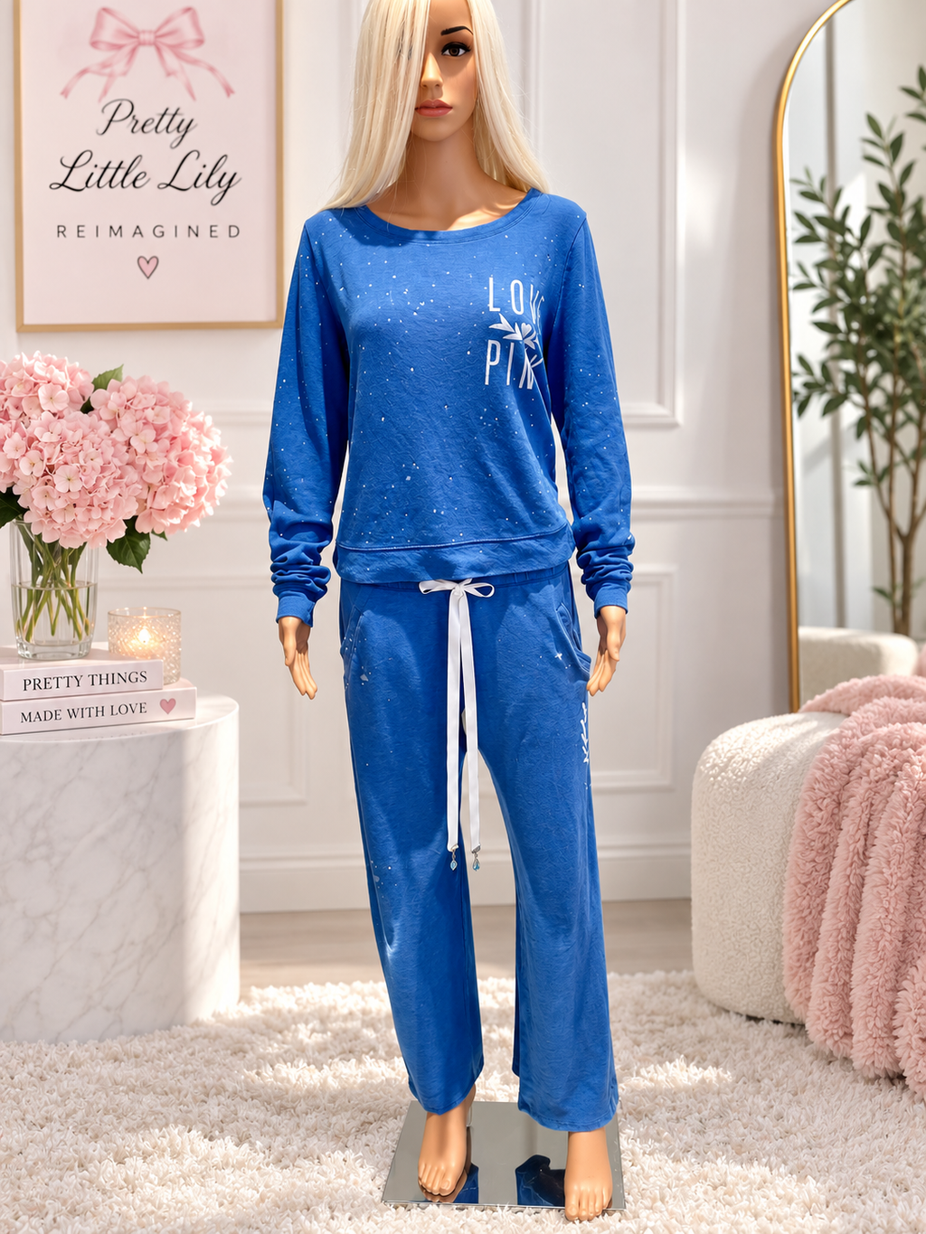 Victoria’s Secret PINK Swarovski Crystal Lounge Set | Pretty Little Lily REIMAGINED